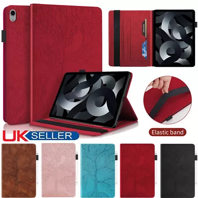 For IPad 10/9/8/7/6/5th Gen Pro 11 Air Mini Life Tree Leather Wallet Case Cover • £15.10