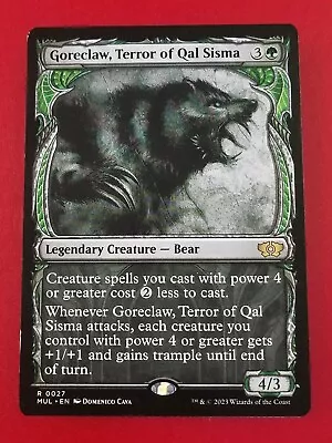1x Goreclaw Terror Of Qal Sisma (LP) | Multiverse Legends | MTG Magic Cards • $2.25