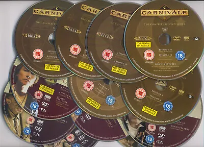 £15 • Buy Carnivale ~ Complete Series 1 & 2 ~ Region 2 Dvd's