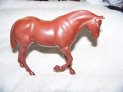 Hartland Plastic Brown Mare Quarter Horse Vintage 1950's-1960's Height 5 1/2  • $6.81
