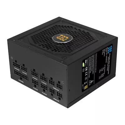 850W CWT GPX-850w Power Supply Black Fully Modular 80PLUS Gold Single Rail  • £90.72