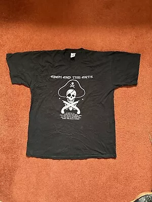 Adam And The Ants Jolly Roger Tshirt Size L • £25