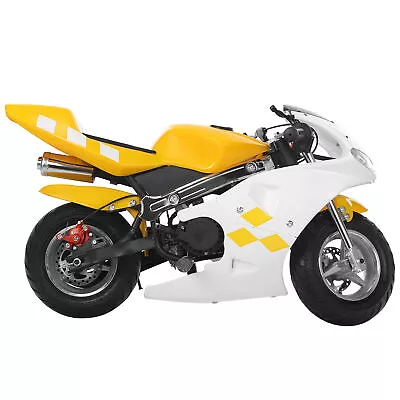 Mini Pocket Bike Kids Adult Gas Motorcycle 49cc 2-Stroke Powerful Motor Engine  • $229.99