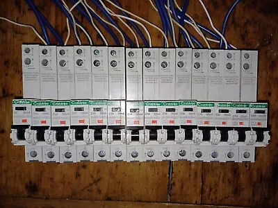 Crabtree Loadstar 6HSR RCBO 30mA 40A 32A 20A 16A 6A Type C  Tested 10k • £11