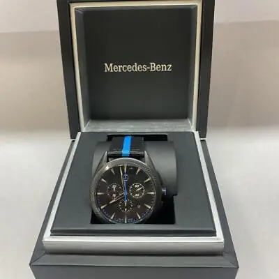 Unused Mercedes Benz Men''s Watch Chronograph Sports Wristwatch With Box • $396.92