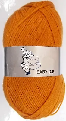 £2.75 • Buy Woolyhippo DK 100% Acrylic Yarn Double Knitting Soft Baby 100g Wool Crochet   