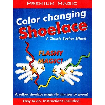 Color Changing Shoelaces By Premium Magic - Trick • £14.46