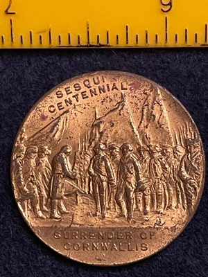 $19.99 • Buy 150th Anniversary Of America Independence Yorktown VA Cornwallis Surrender Medal