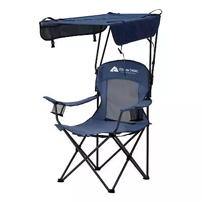 Sand Island Shaded Canopy Camping Chair With Cup Holders • $30.91