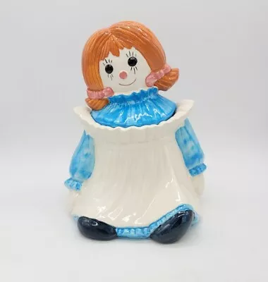 Vintage Raggedy Ann Cookie Jar California Pottery Poppytrail By Metlox • $54.44