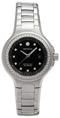 New Movado Ladies 800 Series Factory Diamond Watch 2600054 • $1100