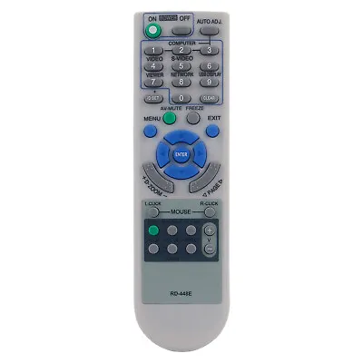 RD-448E Remote Control For NEC DLP Projector NP-VE280 NP-VE281 NP-V260 RD-443 VT • £9.14