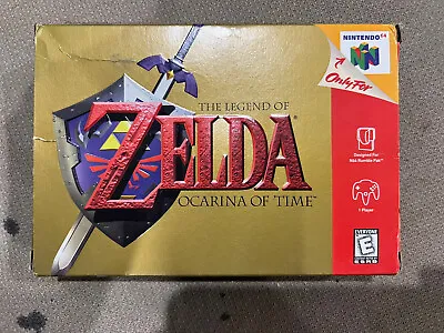 The Legend Of Zelda : Ocarina Of Time - N64 Nintendo 64 - NTSC USA - Boxed CIB • $250