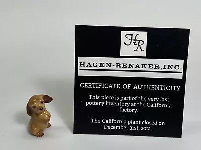 Hagen Renaker #925 92 Cocker Pup Sitting Miniatures Last Of The Stock NOS • $9.99