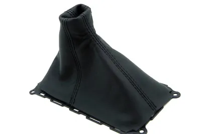 Manual Shifter Shift Boot Leather Synthetic Cover For Mustang GT 10-14 Black • $28.99