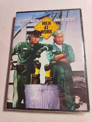 Men At Work (DVD 2021)Charlie Sheen Emilio Estevez Brand New Sealed • $7.99