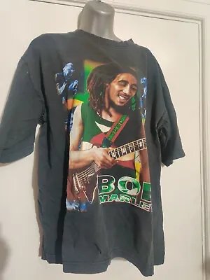 Vintage Bob Marley T Shirt Sz XXL Tee Double Sided • $55