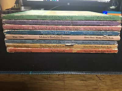 Vintage Lot Of 8 Fraggle Rock Books Weekly Reader Muppets Hard Cover  • $15.99