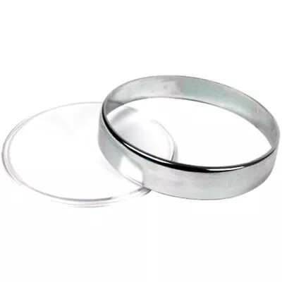 10 X Vespa PX EFL PX DISC T5 Chromed 105 MM Speedo Rim & Plastic Lens Kit • £77.99