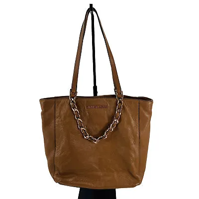 Michael Kors Harper Luggage Large Tote Bag With Chain Signature Collection • $39.99