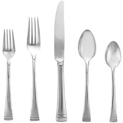 Lenox - FEDERAL PLATINUM - GLOSSY -  Flatware 5pc. Setting  (Service For One) • $29.99