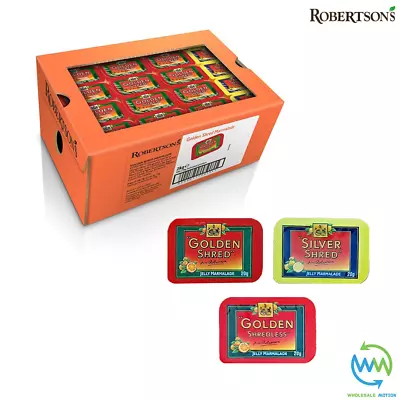 £0.99 • Buy Robertsons MARMALADE Assorted 20g Portion POT Single Individual SPREAD Pots Jam