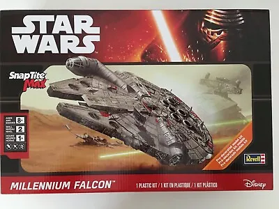 Revell Star Wars Millennium Falcon Snap 1822 Plastic Model Kit • $39.95