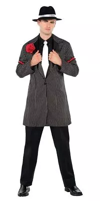 Men's 1920s Gangster Pinstripe Suit Costume - M/L • £29.99