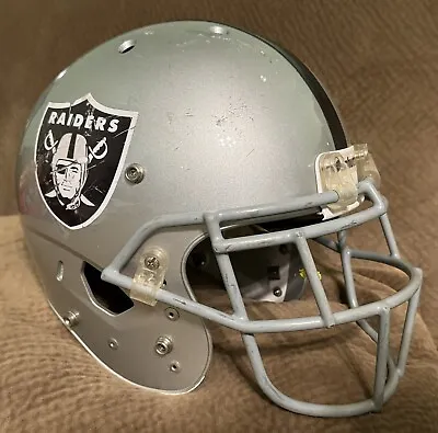 Vintage Authentic Schutt #25 Oakland Raiders Full Size Helmet XL • $100