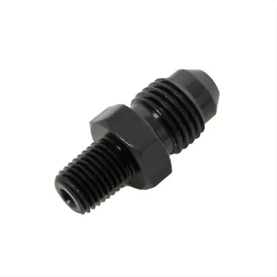 481602-BL Fragola -4 AN Male To 1/16  NPT Threads Straight Adapter Fitting Black • $9.41