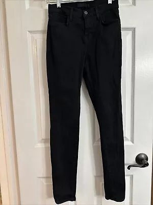 J Brand Women's Size 26 Maria Skinny Jeans Black EUC • $9.99