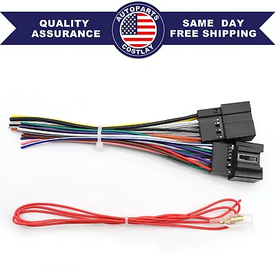 For 2007-2014 Cadillac Chevy Aftermarket Car Stereo Radio Wiring Harness Adapter • $9.65