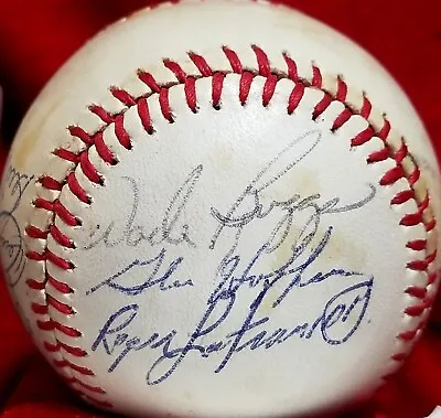 1982 Boston Red  Sox Team Signed Ball WADE BOGGS ROOKIE Era Vtg 80s HOF Auto • $159.19