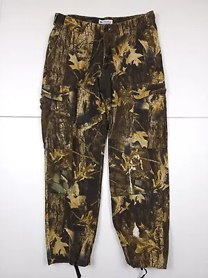 Columbia Cargo Pants Men 32 Hunting Outdoor Adjustable Waist Camouflage • $15.90