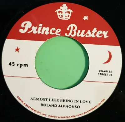 £14.95 • Buy Prince Buster. Almost Like Being In Love / Pink Night. Roland Alphonso 