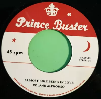 £14.95 • Buy Prince Buster. Almost Like Being In Love / Pink Night. Roland Alphonso 