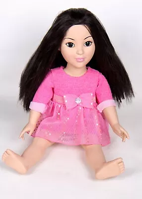 Play Wonder Layla Madame Alexander 18  Doll Asian Black Hair Dark Eyes • $25