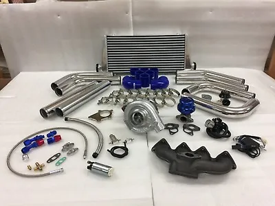 For HD Civic B Series B16 B18 B20 ZC T3T4 .63 Turbo Kit Intercooler BOV Manifold • $759.99