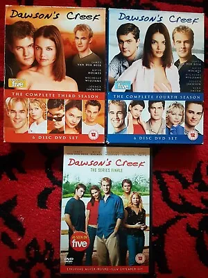 Dawson's Creek Complete Seasons 3 4 & 6 Dvd Boxsets  • £10.95