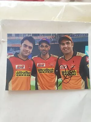 Signed Photo-mohammed Nabi-afghanistankentleicesteriplbig Bash Cricket • £7.99