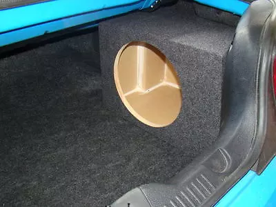 2005-2014 Mustang CONVERTIBLE SUB BOX Subwoofer Enclosure CORNER MOUNT 1-12  NEW • $189.99