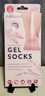 Thera Well Moisturizing Gel Socks New In Box • $8.50