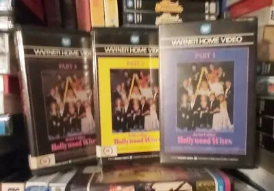 HOLLYWOOD WIVES: PARTS 123 Ex Rental Big Boxs Very Rare.no Mould On Tapes. • £59