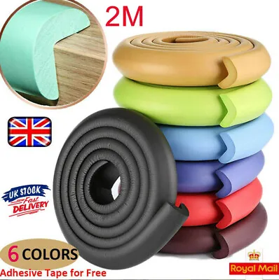 Baby Safety Table Edge Desk Corner Protector Guard Strip Protection Foam Bumper • £5.99