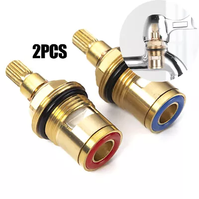2X Replacement Tap Cartridge Valve Kitchen Basin Mixer Quarter Turn 1/2  20teeth • £4.56