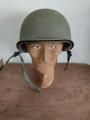 Vietnam Era M1 Helmet W Liner - USMC ARMY • $79