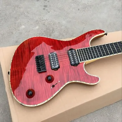 Factory Customized Redwood Fingerboard 7 String Electric Guitar High Quality • $362.90