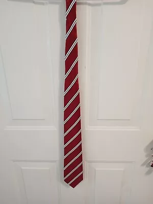 Donald J Trump Signature Collection Men's Necktie Red And White  • $15