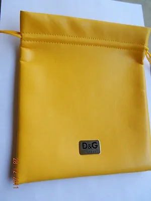 £21.48 • Buy D&G Accessoires + Pouch /Case Yellow + New / New