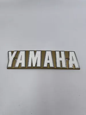 Rare & Vintage New Yamaha YB50 1974 - 1976 Fuel Tank Badge Emblem LH NOS Japan • $49.99